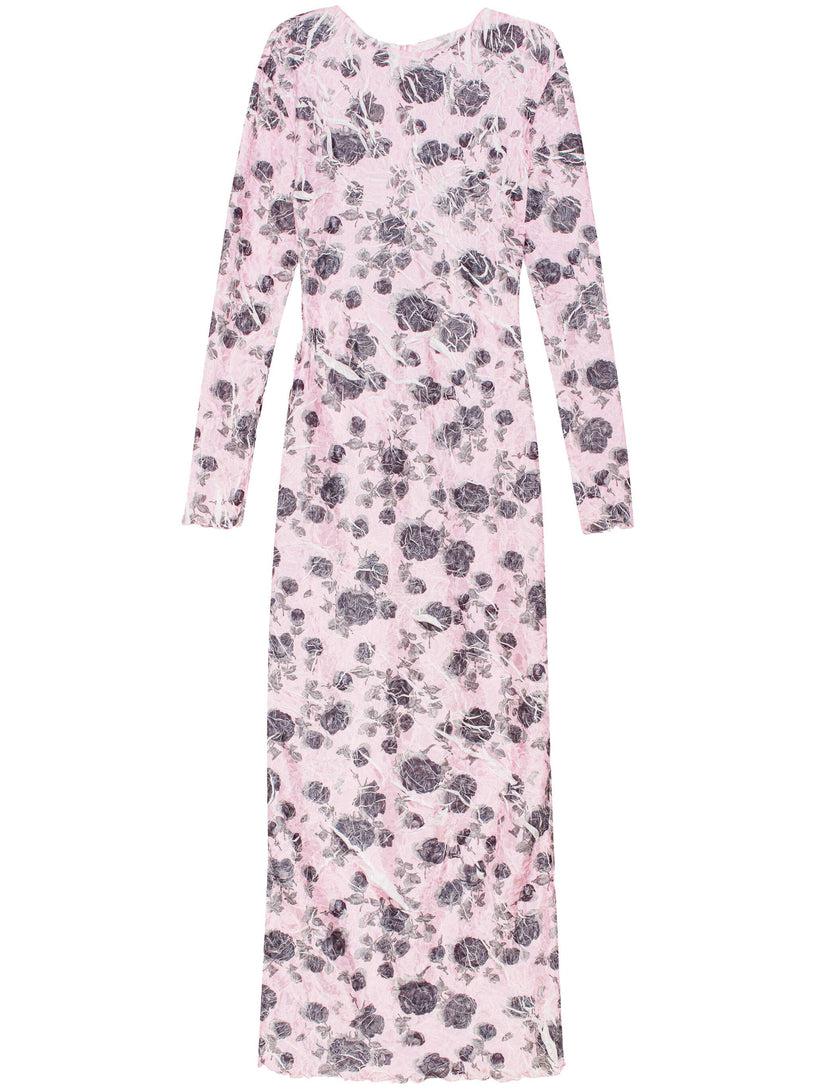 GANNI Floral printed dress