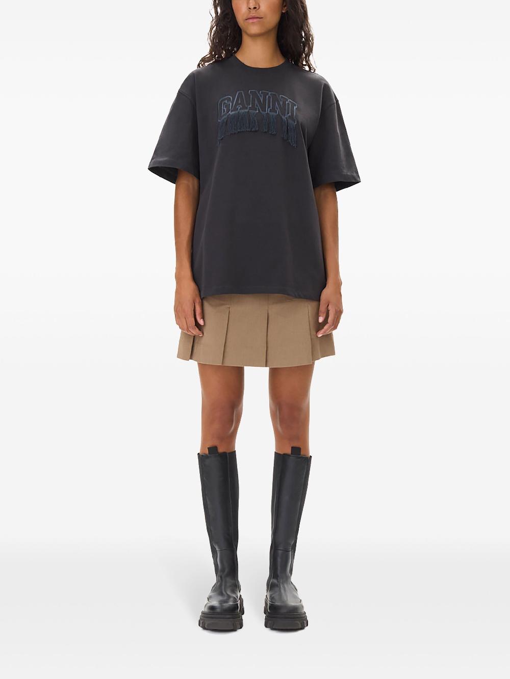 GANNI Fringe T-shirt