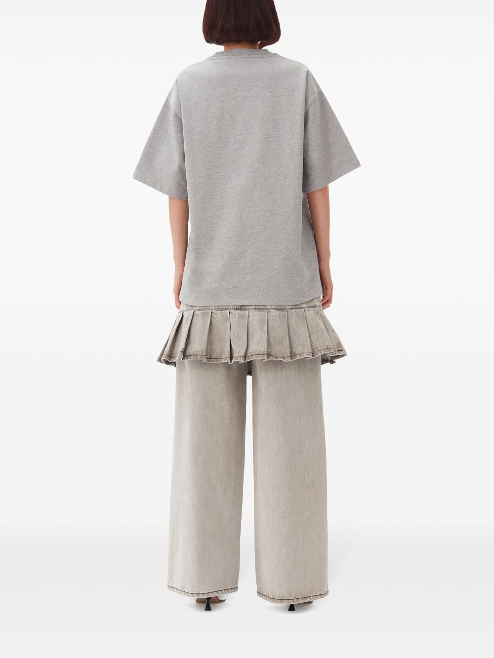 GANNI Fringe T-shirt