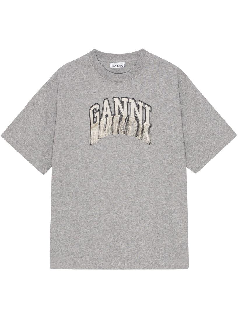 GANNI Fringe t-shirt