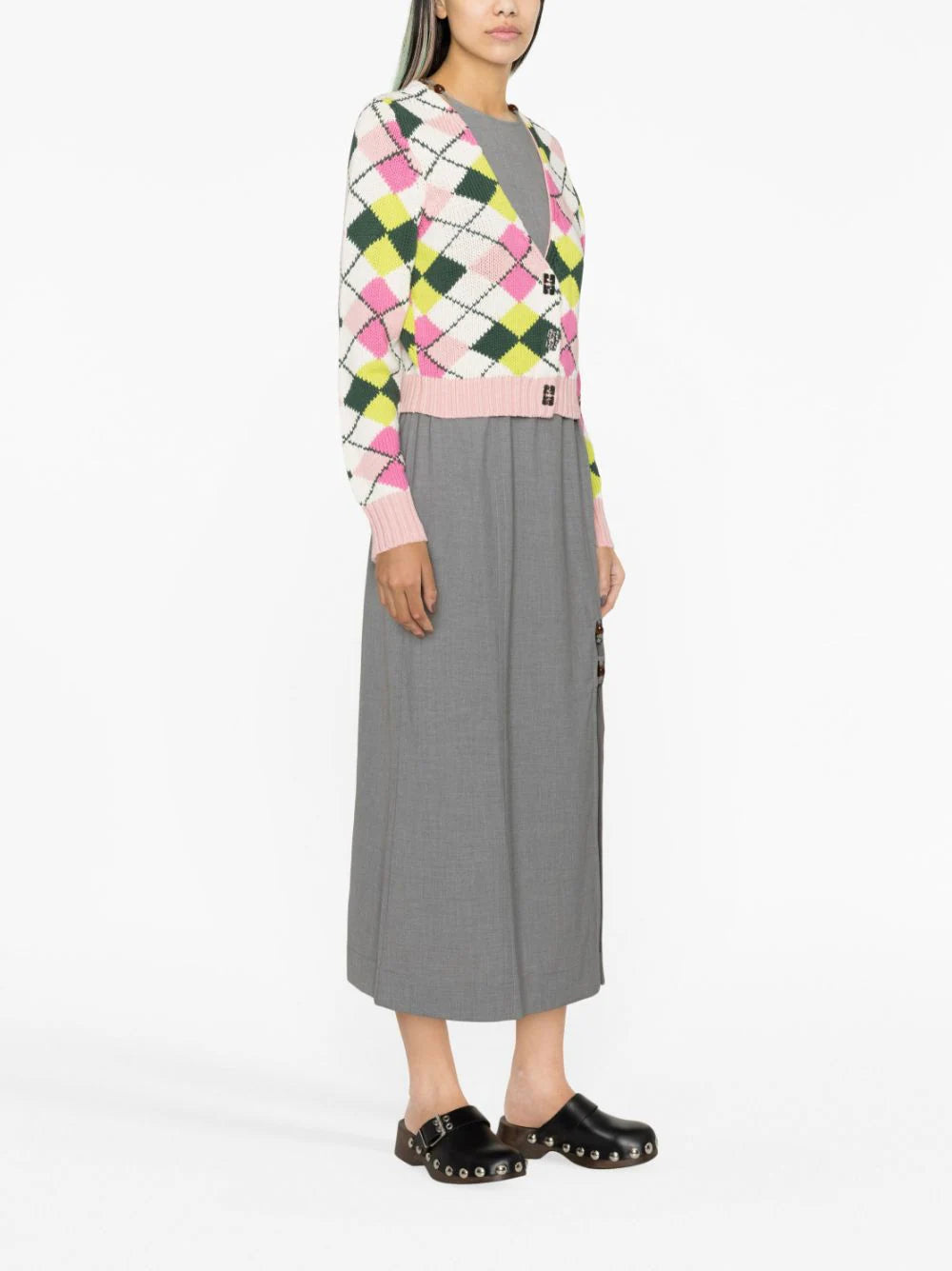 GANNI Graphic Cardigan