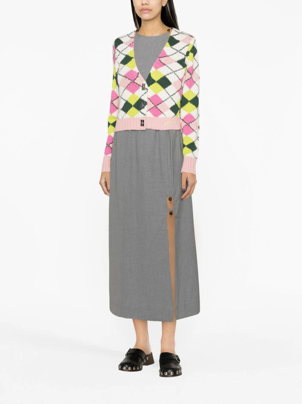 GANNI Graphic Cardigan