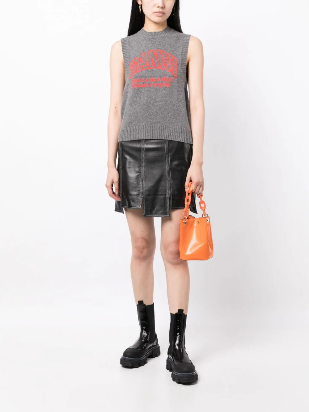 GANNI Graphic Vest