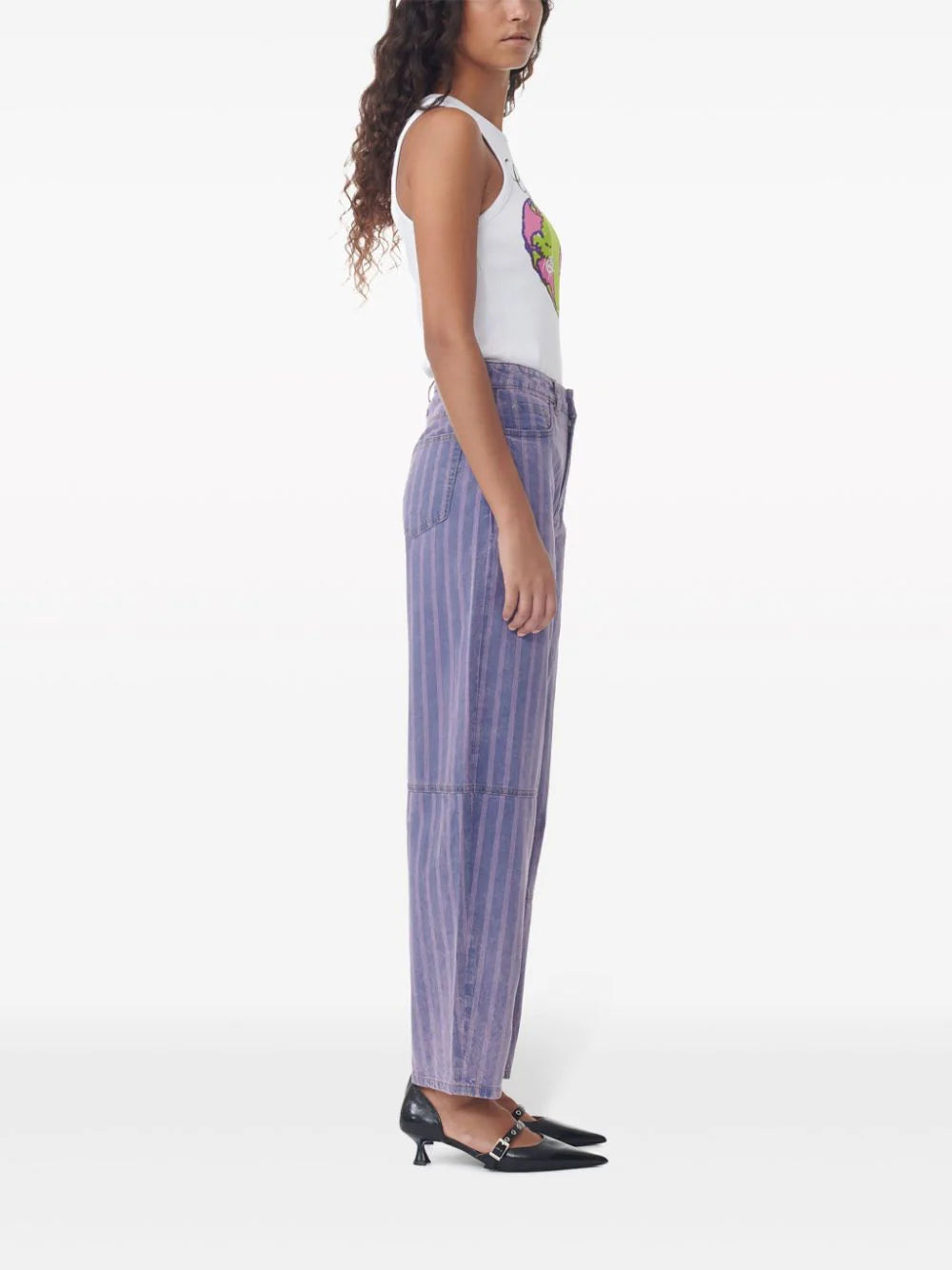 GANNI Heart Tank Top