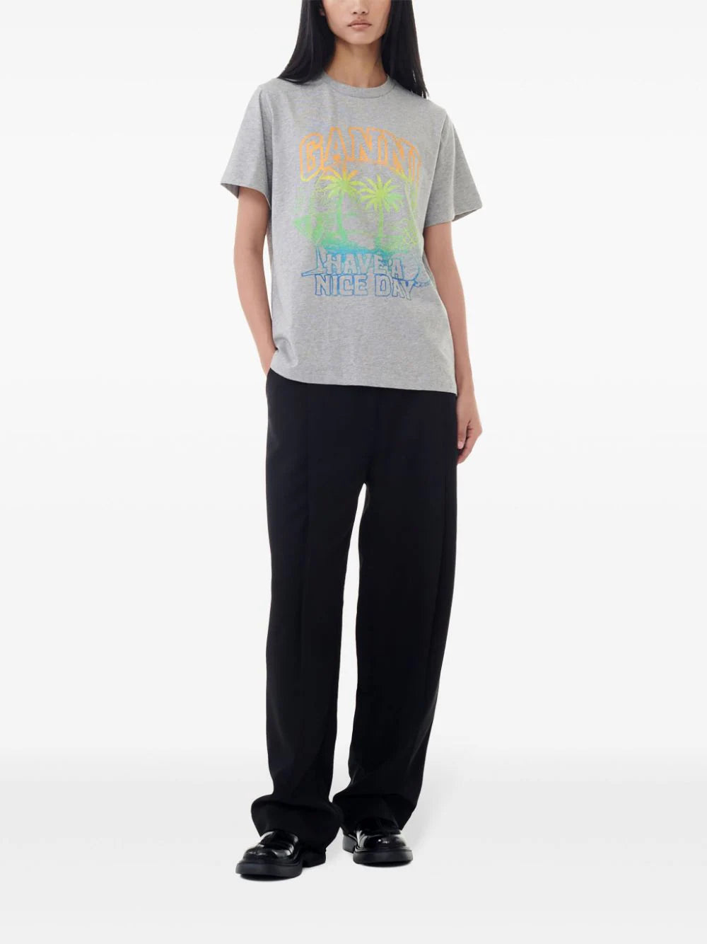 GANNI Holiday Relaxed T-shirt