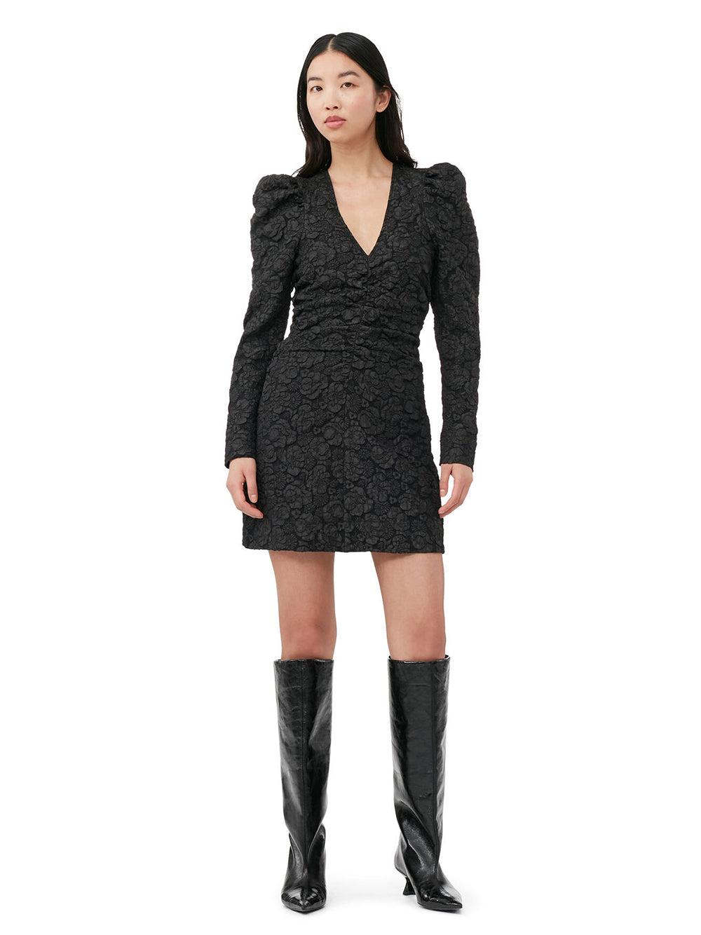 GANNI Jacquard Mini Dress