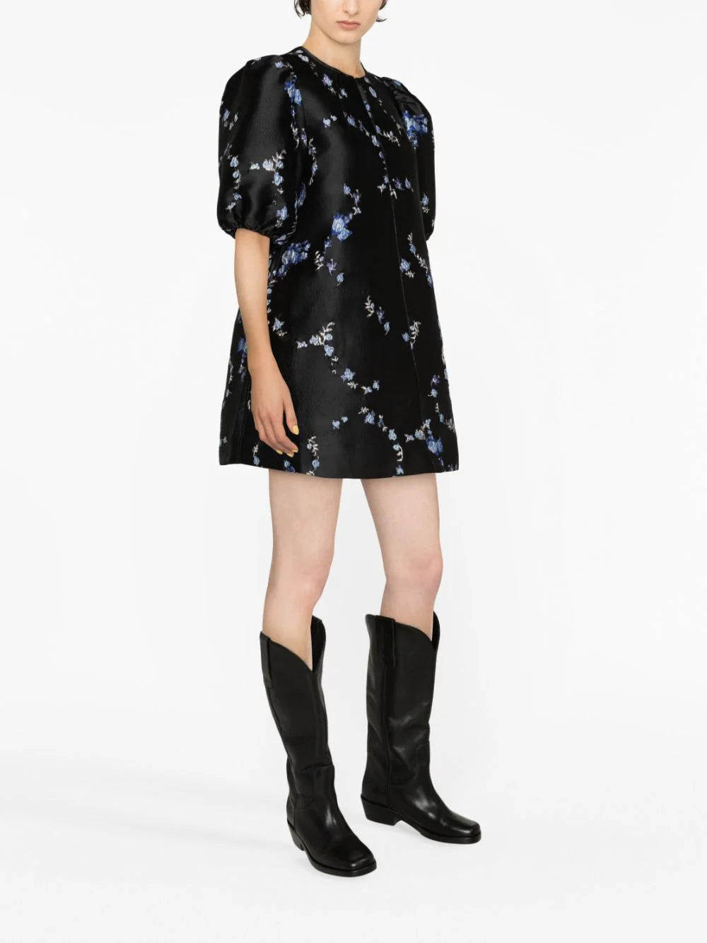 GANNI Jacquard Mini Dress