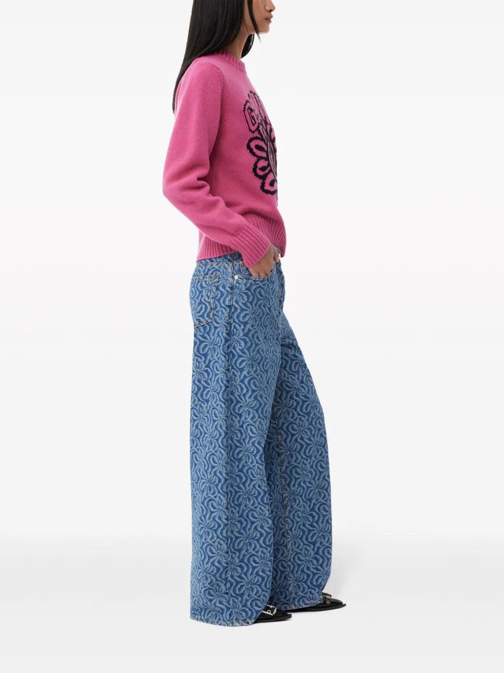GANNI Logo Sweater