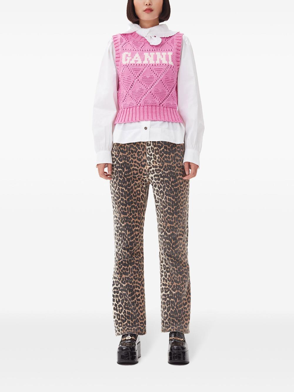GANNI Logo Vest