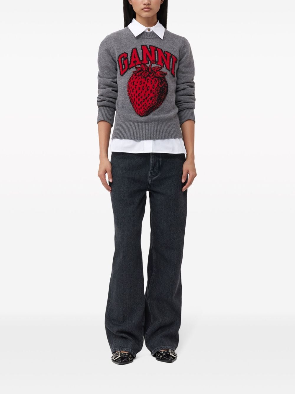GANNI Logo Vest