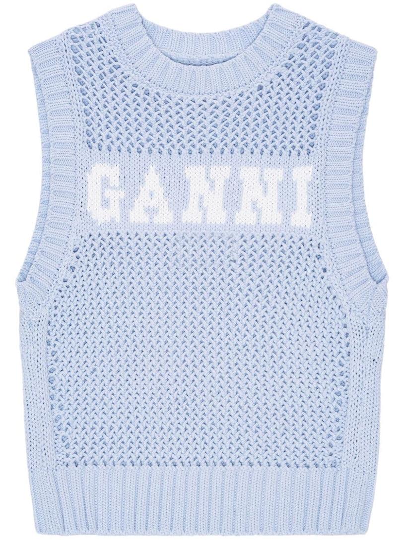 GANNI Logo vest