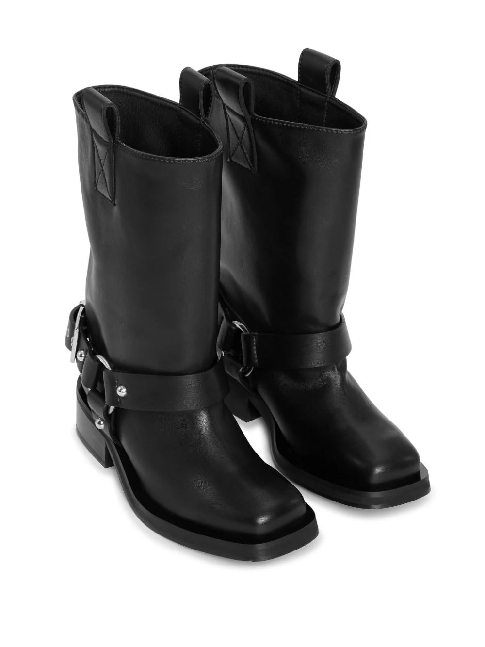 GANNI Midi Biker Boots