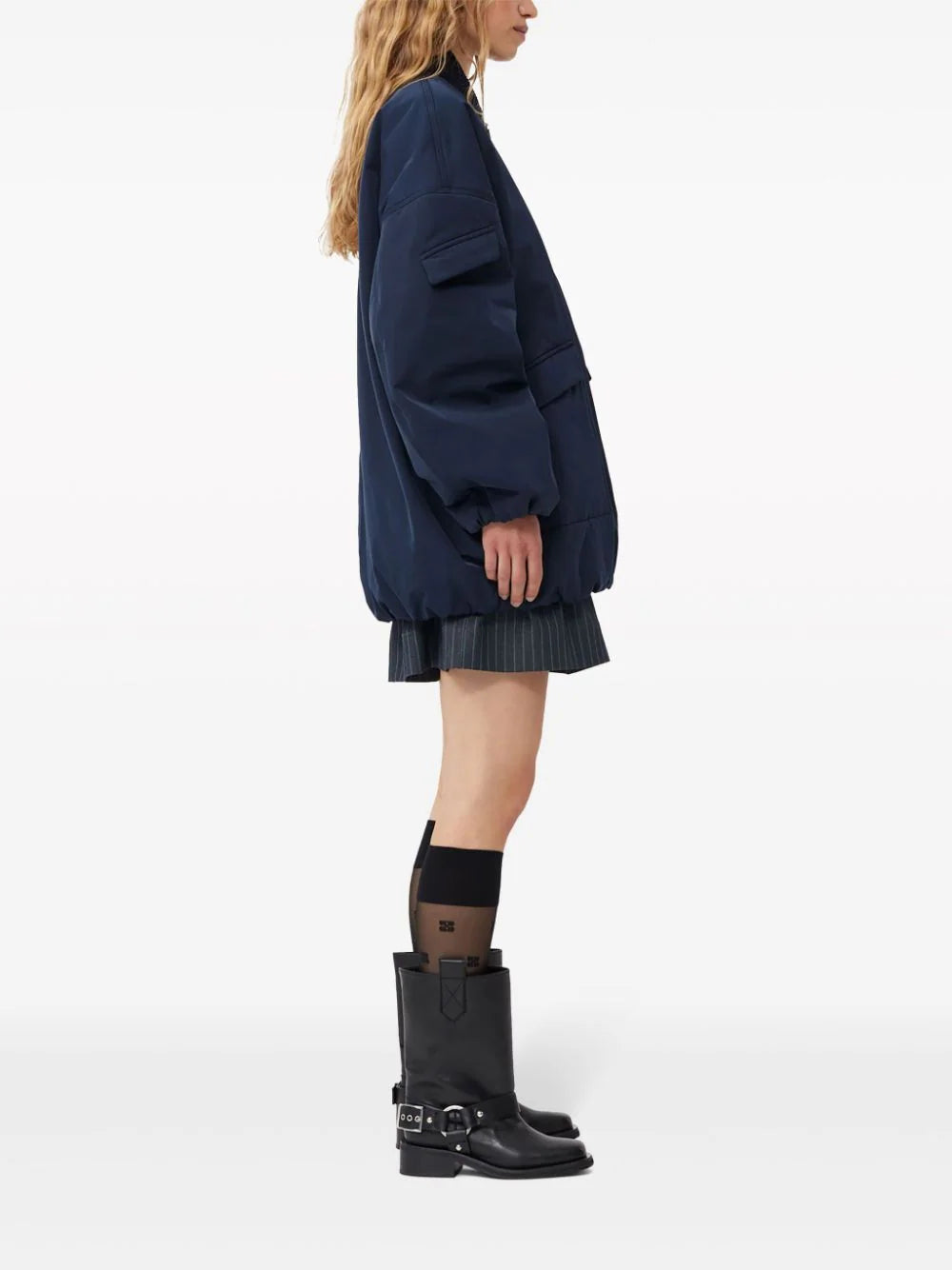 GANNI Midi Biker Boots