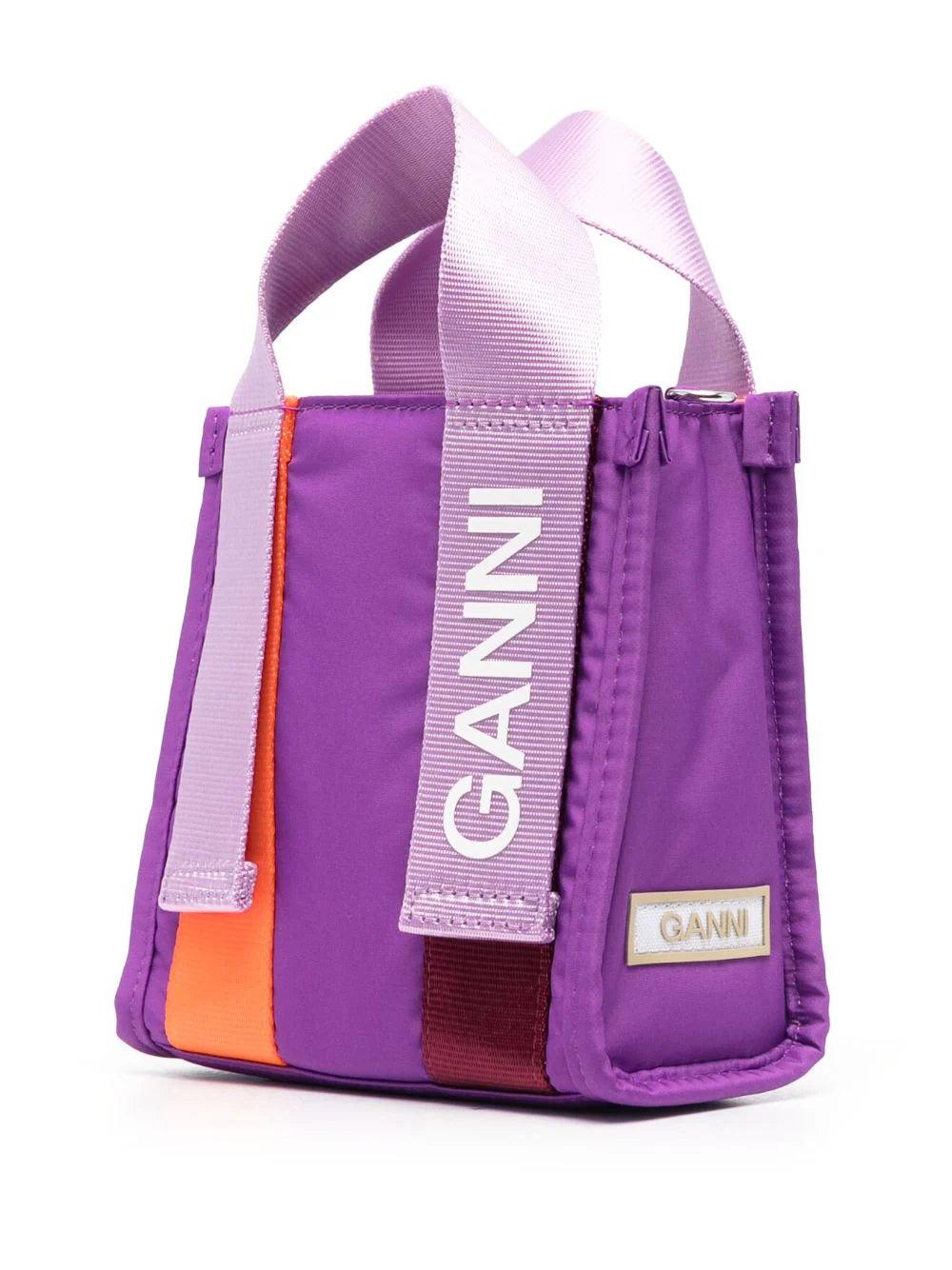 GANNI Mini Tech Tote Bag