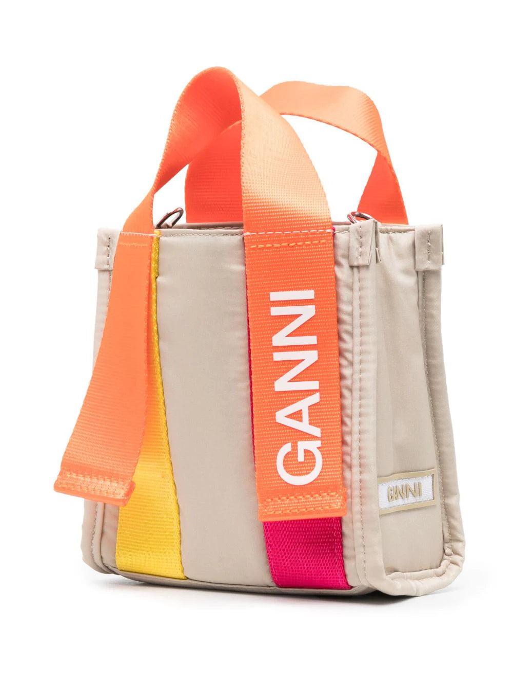 GANNI Mini Tech Tote Bag