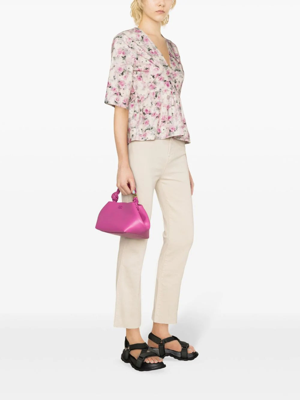 GANNI Peplum Blouse