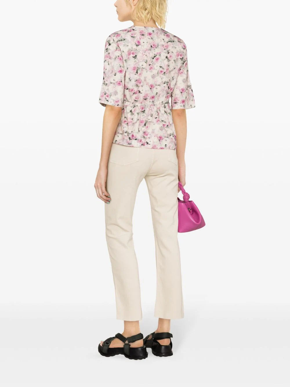 GANNI Peplum Blouse