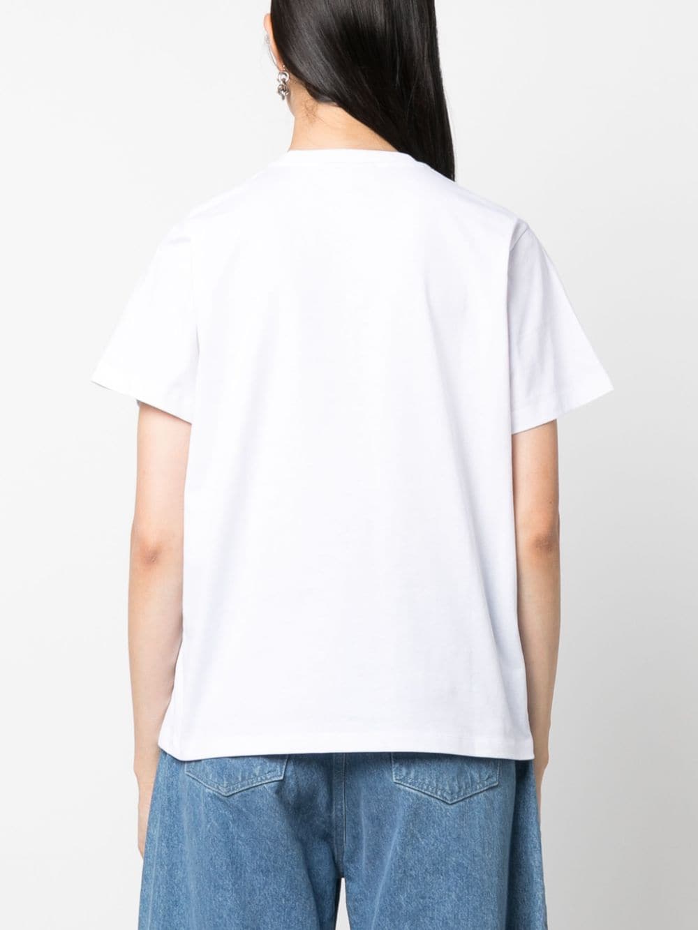 GANNI Pink Relaxed Bunny T-shirt