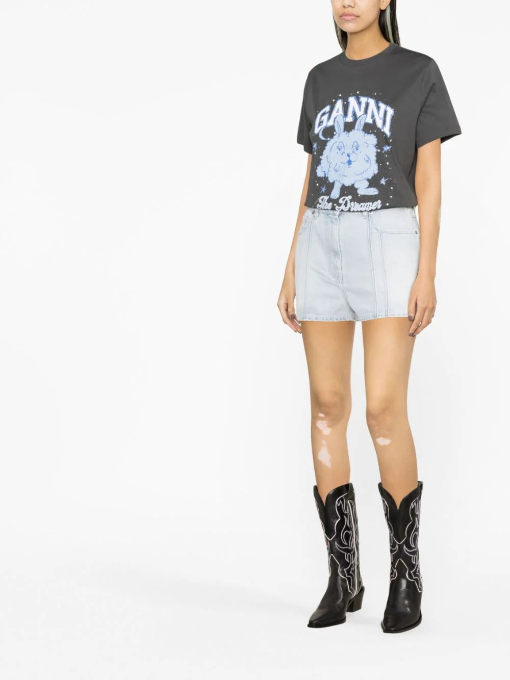 GANNI Relaxed Dream Bunny T-shirt