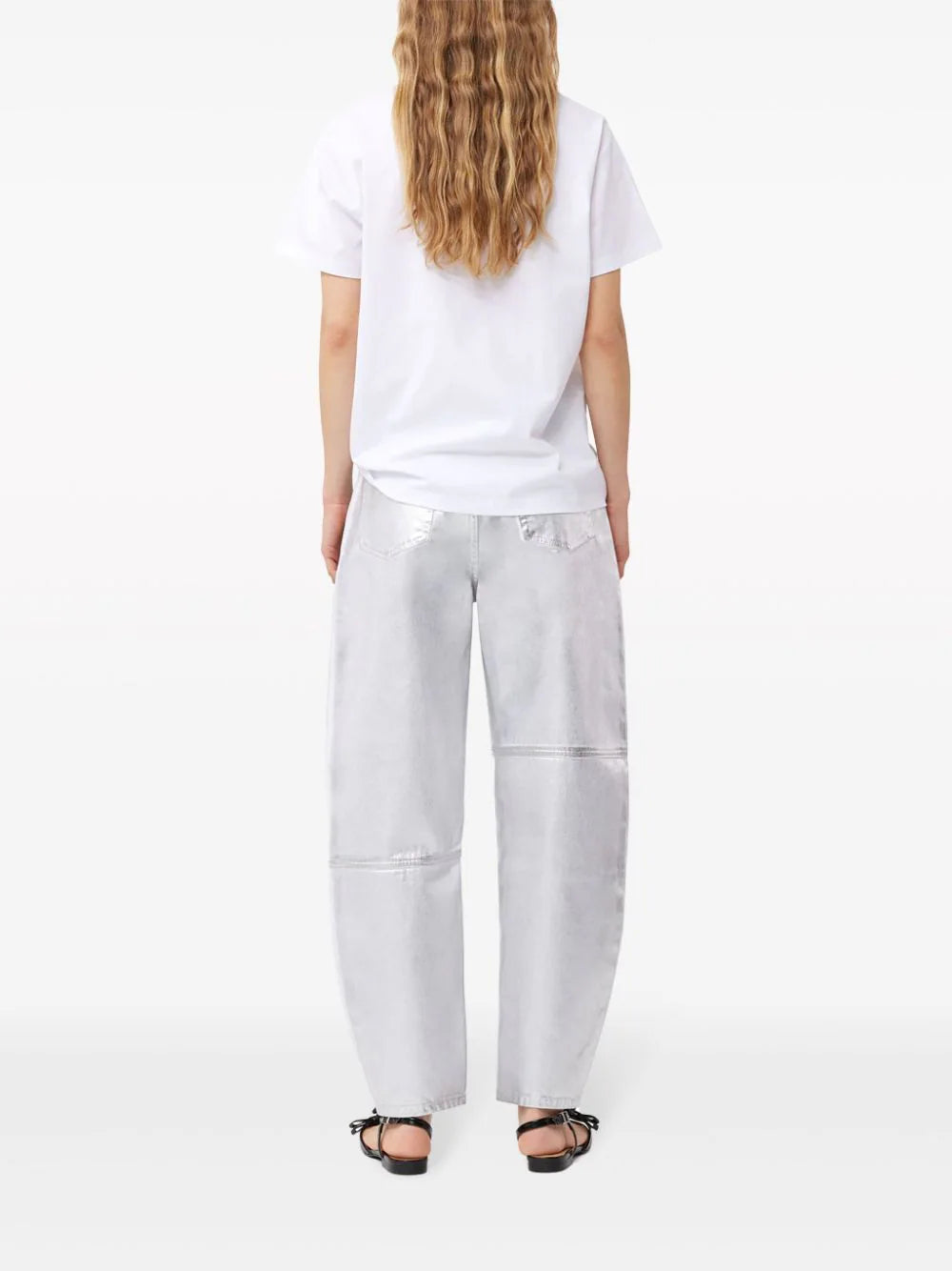GANNI Relaxed Lemon T-shirt
