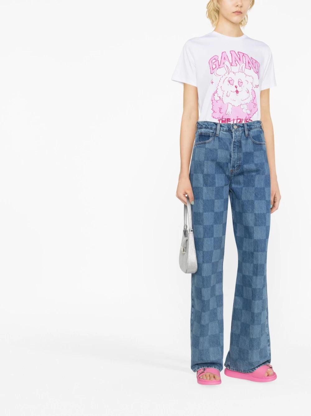 GANNI Relaxed Love Bunny T-shirt