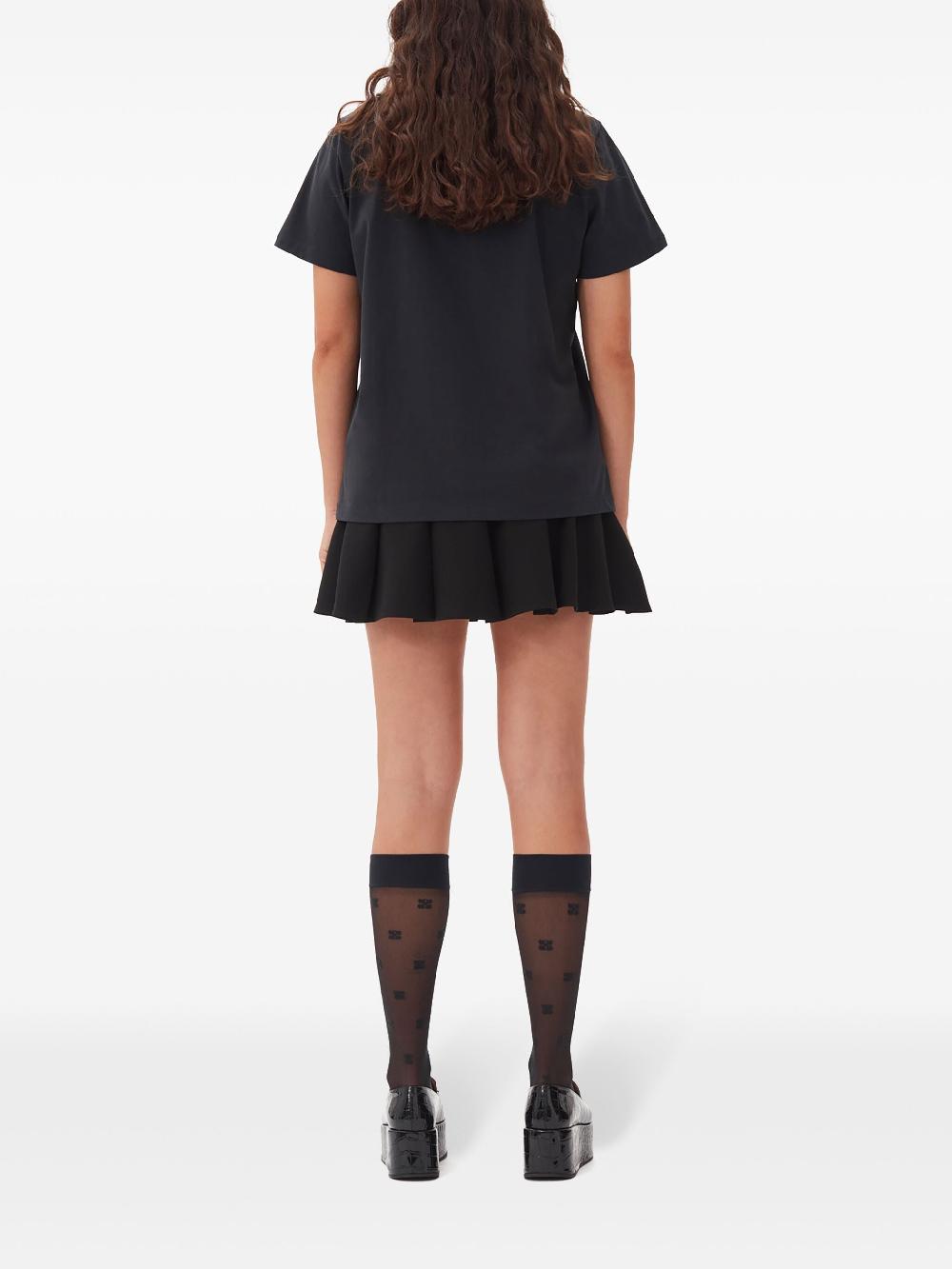 GANNI Rose Relaxed T-shirt