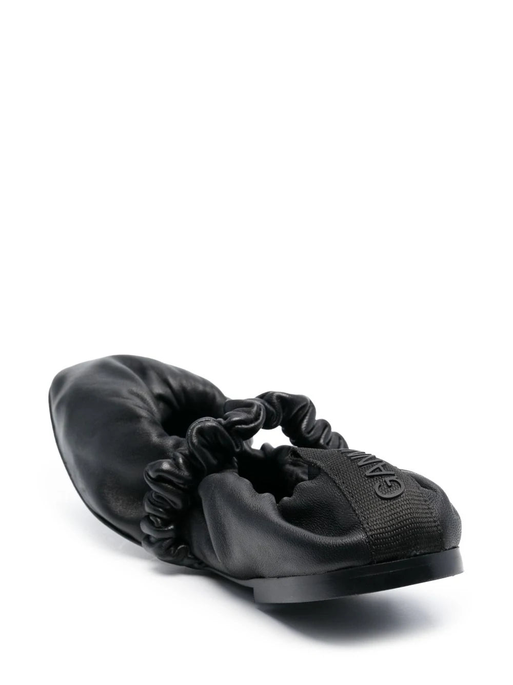 GANNI Scrunchie Ballerinas