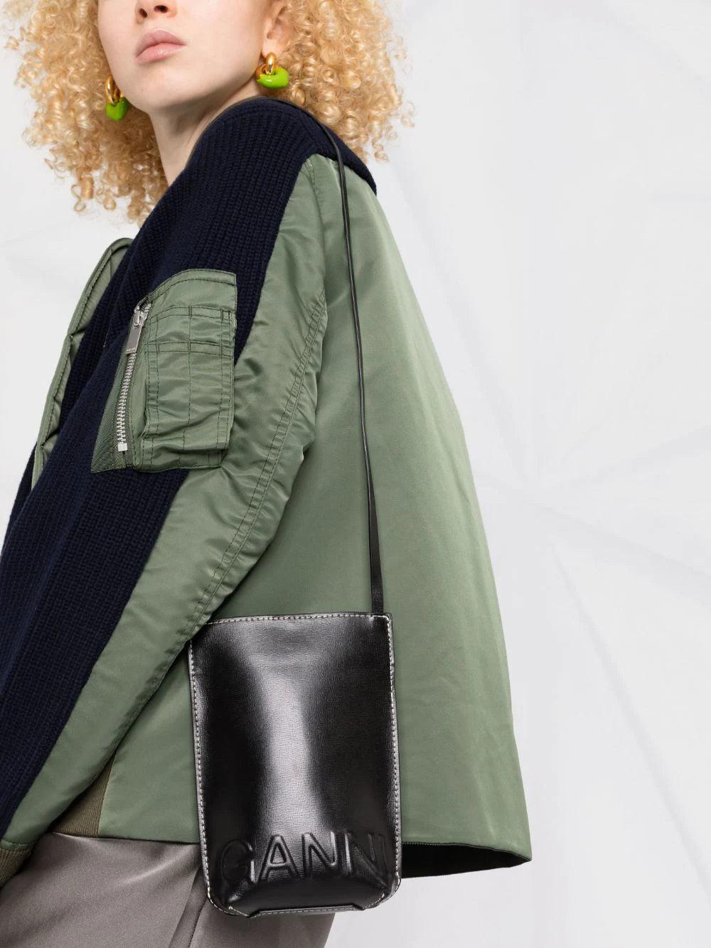 GANNI Small Banner Crossbody Bag