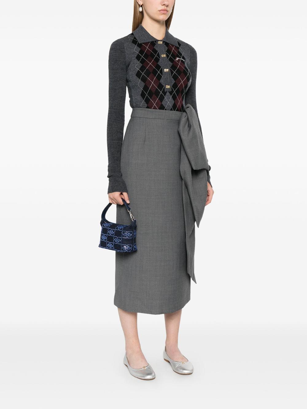 GANNI Small Butterfly Bag