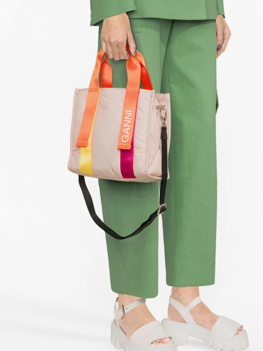 GANNI Small Tech Tote Bag