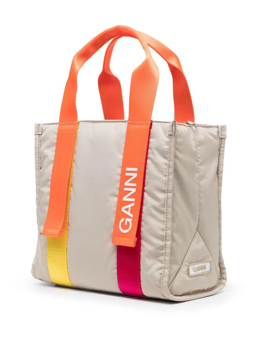 GANNI Small Tech Tote Bag
