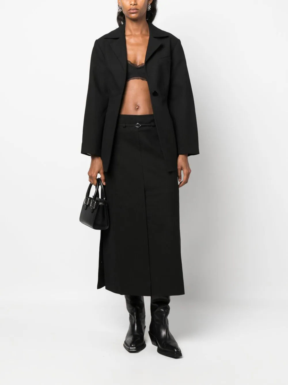 GANNI Suiting Strap Top