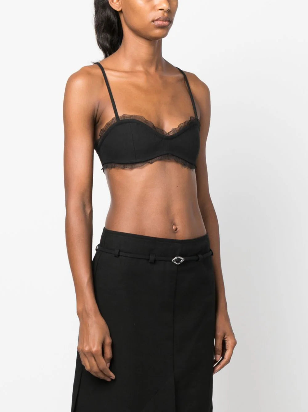 GANNI Suiting Strap Top