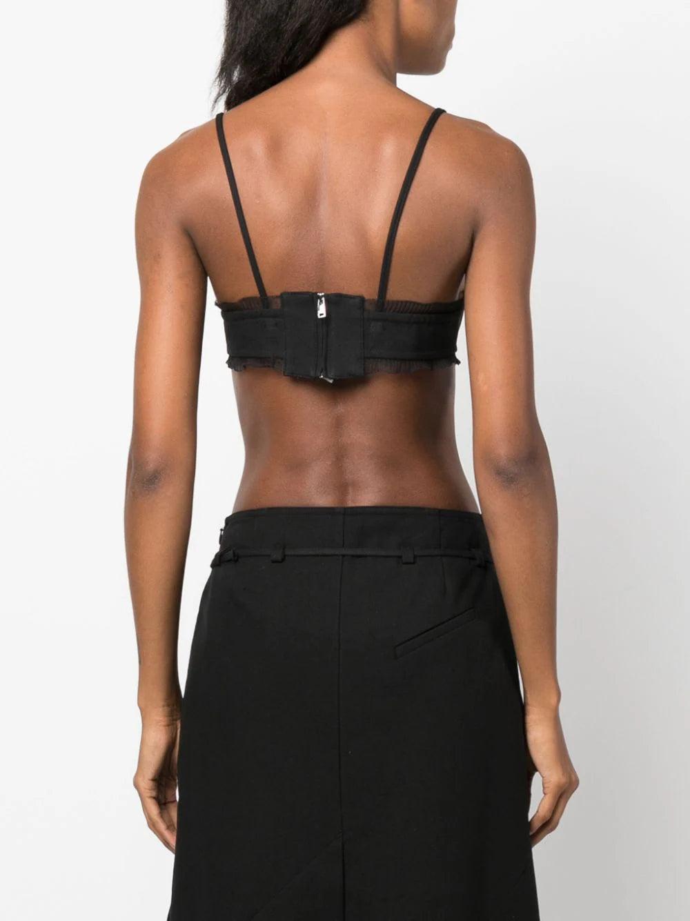 GANNI Suiting Strap Top