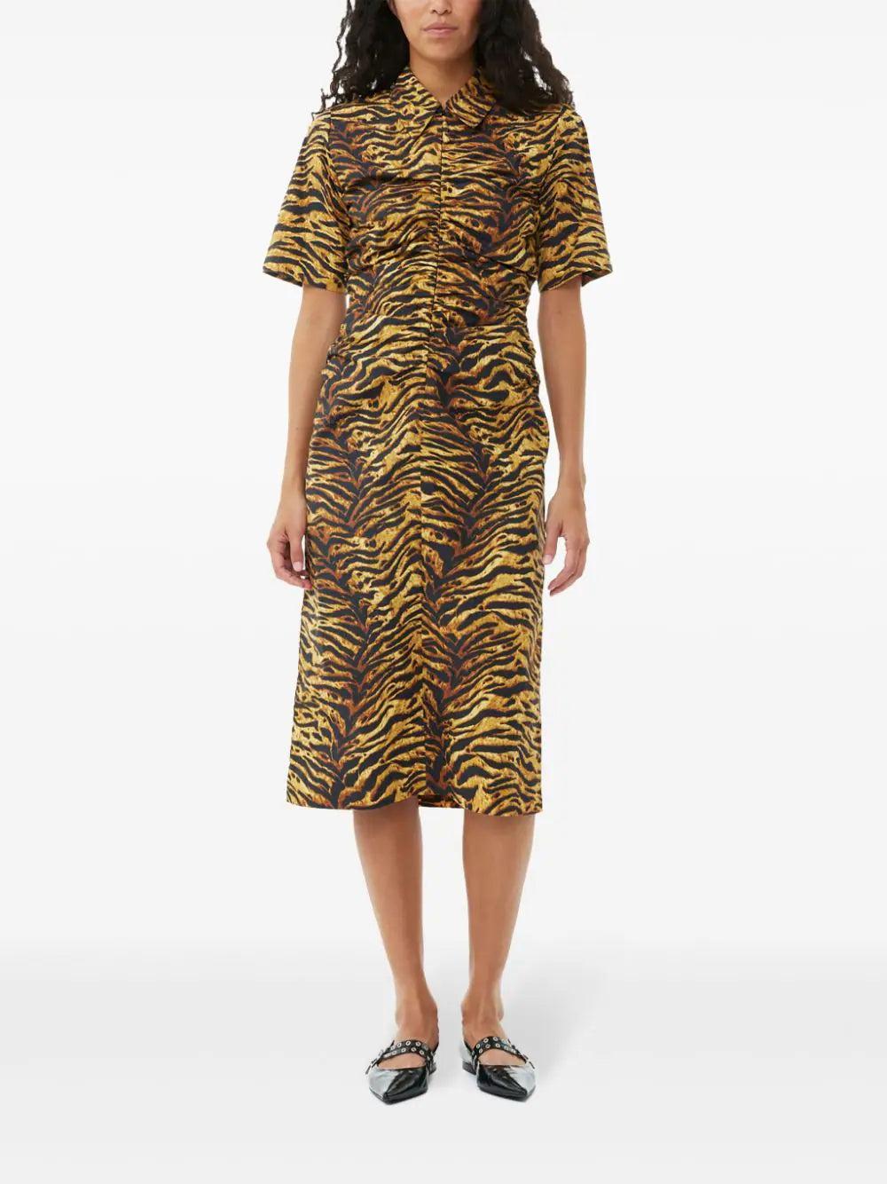 GANNI Tiger Dress