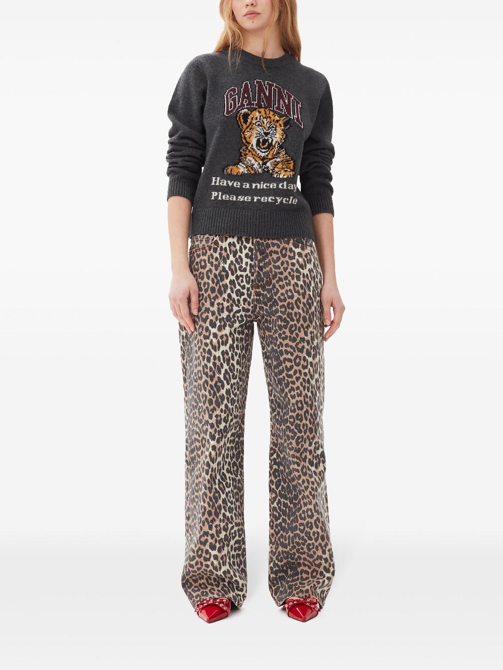 GANNI Tiger Jumper