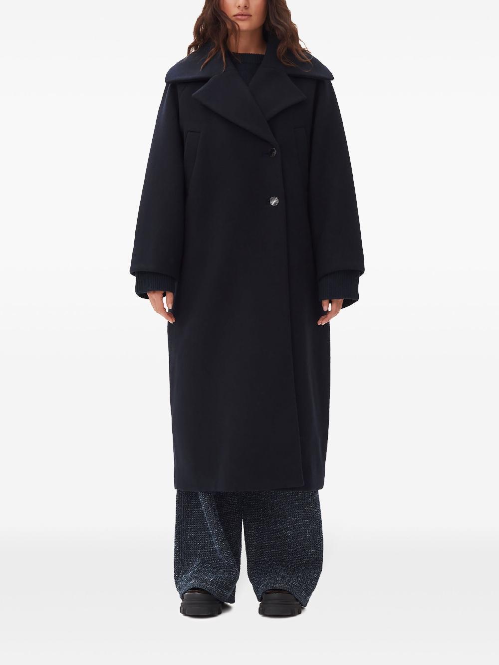 GANNI Wool Coat