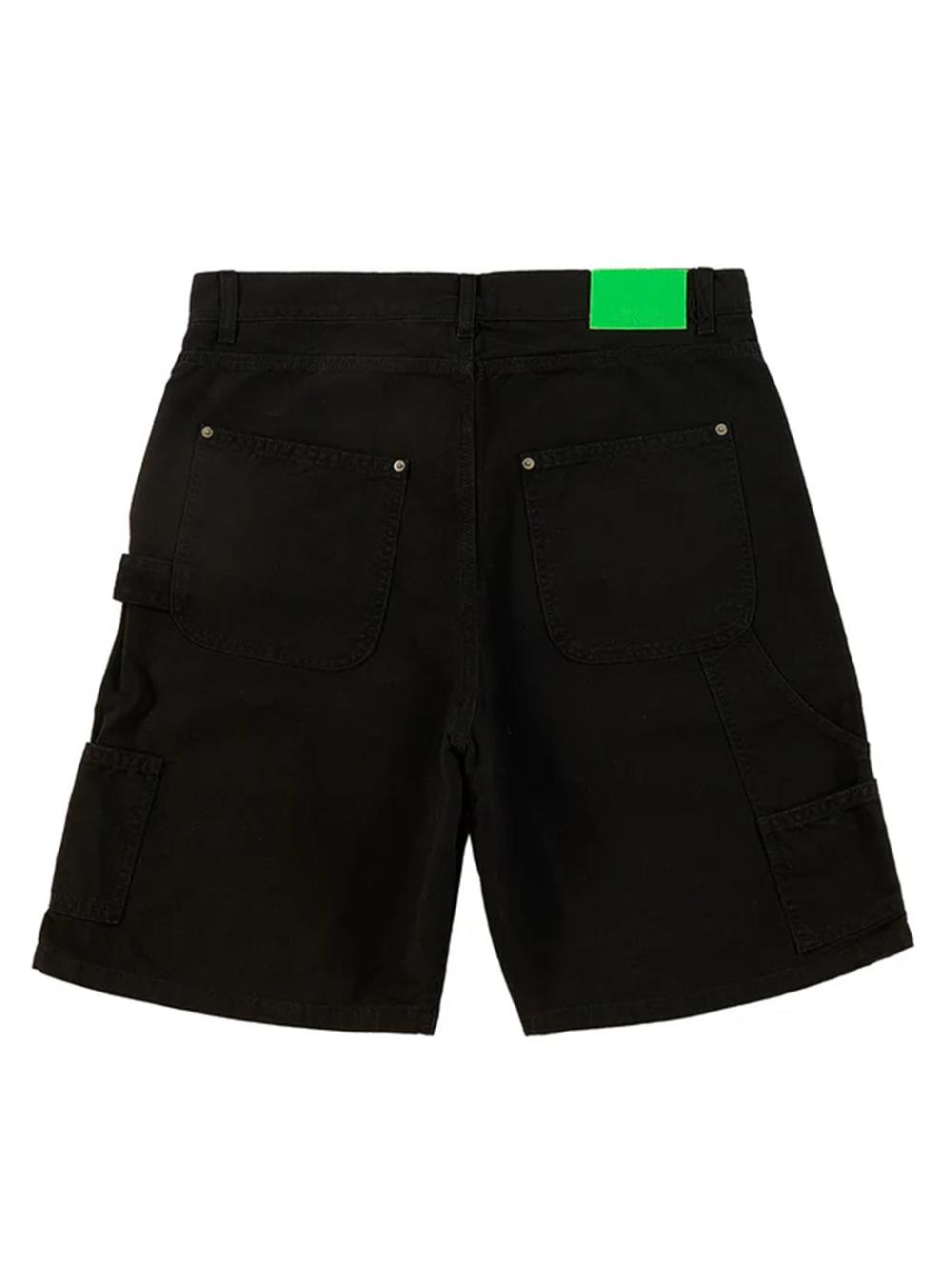 Garment Workshop Canvas Shorts With Double Knees