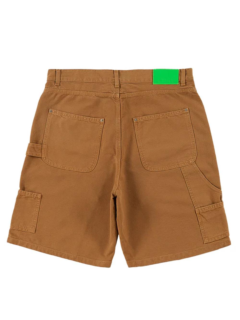 Garment Workshop Canvas Shorts With Double Knees