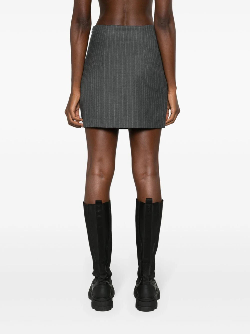 GAUGE81 Mani Pinstripe Mini Skirt
