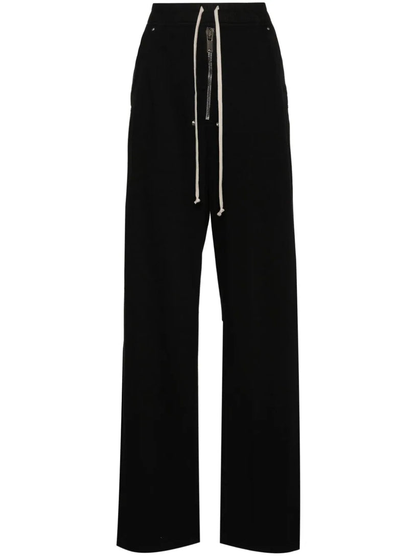 Rick Owens DRKSHDW Geth belas in black compact heavy cotton jersey