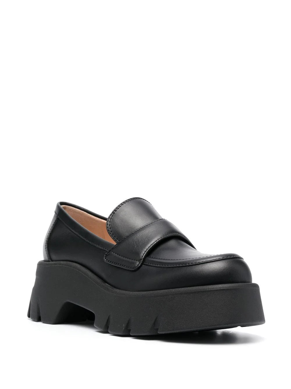 Gianvito Rossi Leather Loafers