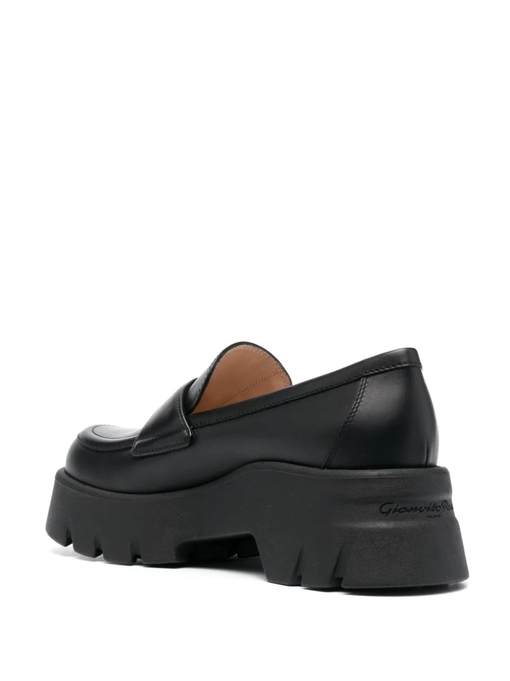Gianvito Rossi Leather Loafers