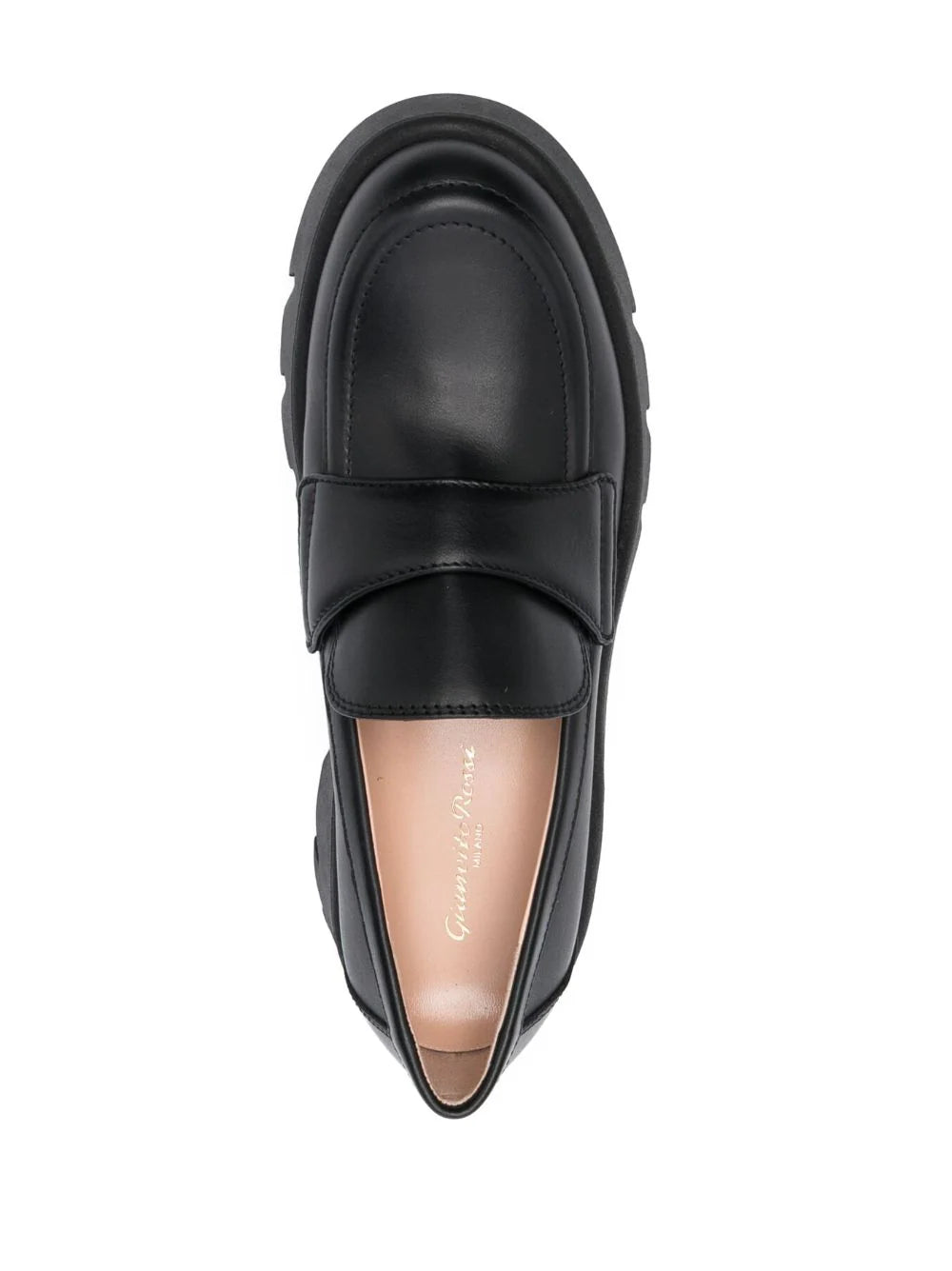 Gianvito Rossi Leather Loafers