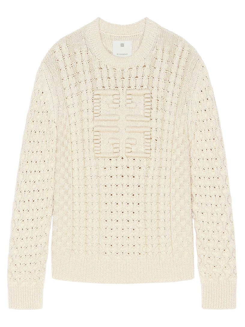 Givenchy 4g cable-knit sweater