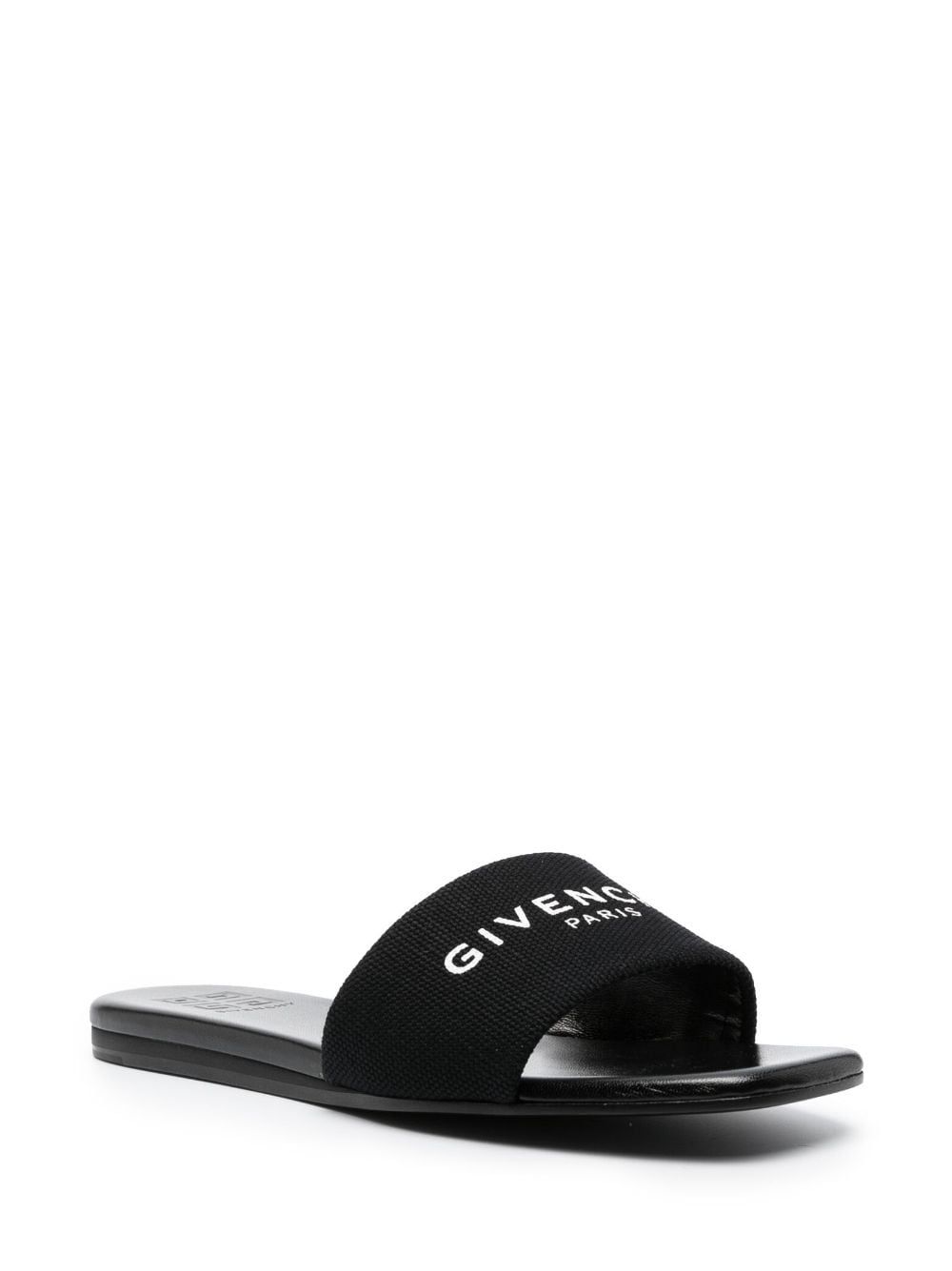 Givenchy 4g Canvas Flat Mules