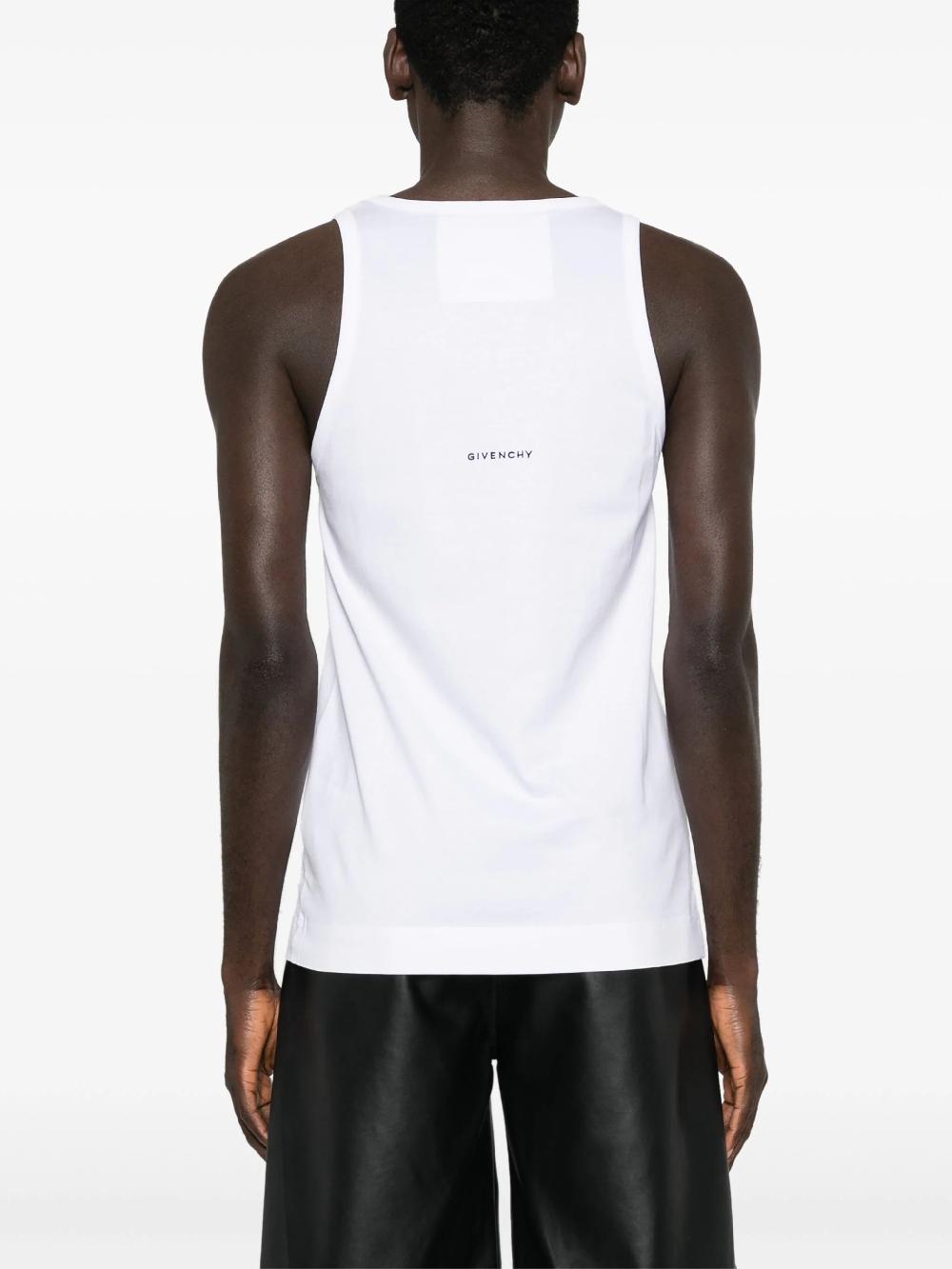 Givenchy 4g-embroidered Tank Top