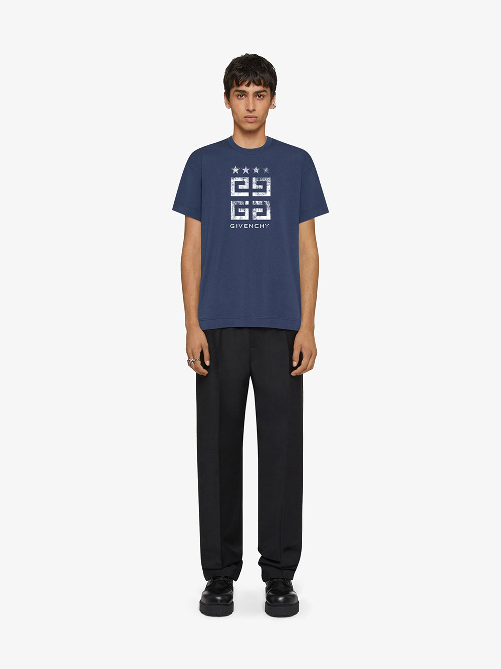 Givenchy 4g Stars Slim Fit T-shirt