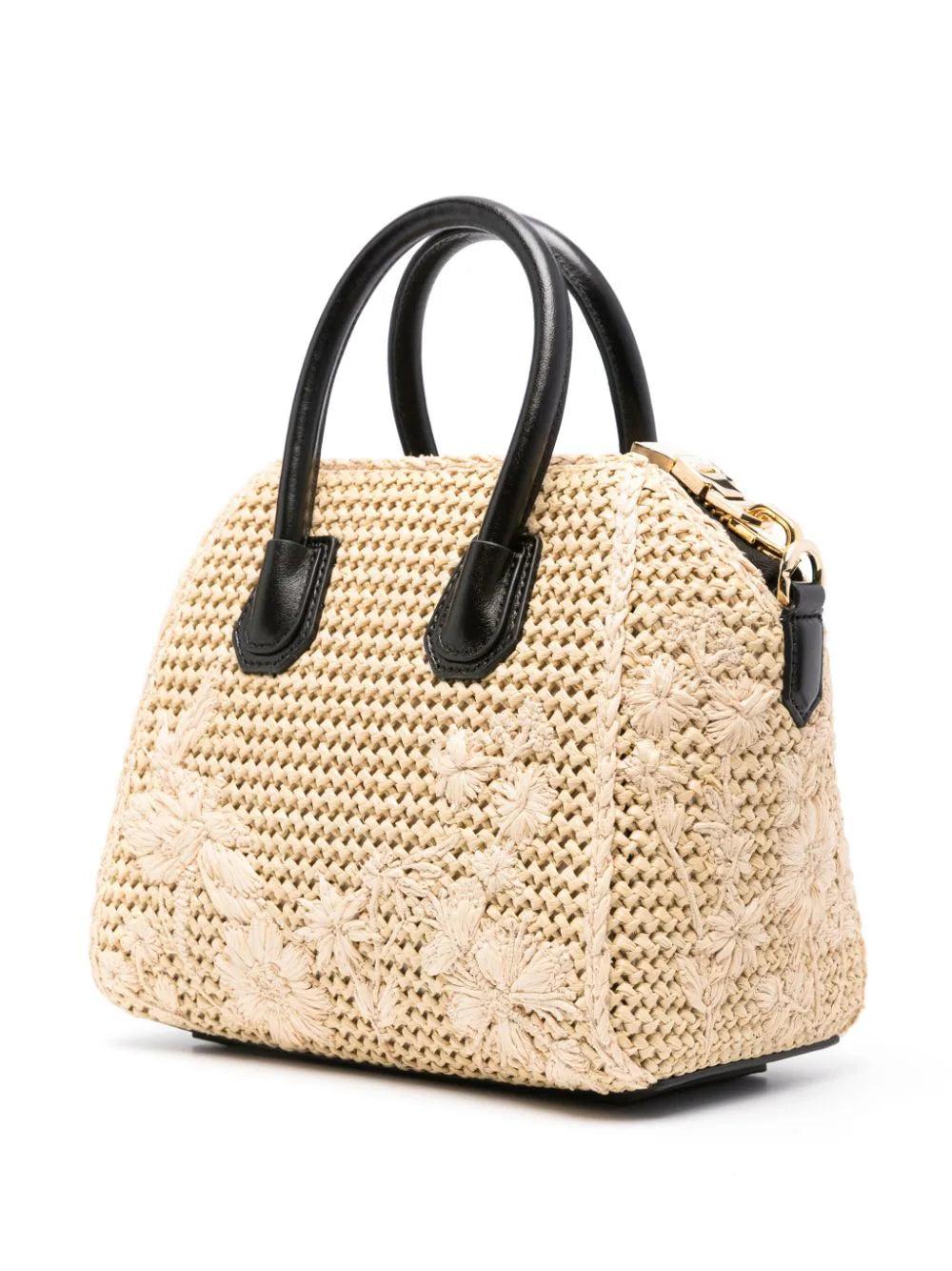 Givenchy Antigona Mini Raffia Bag