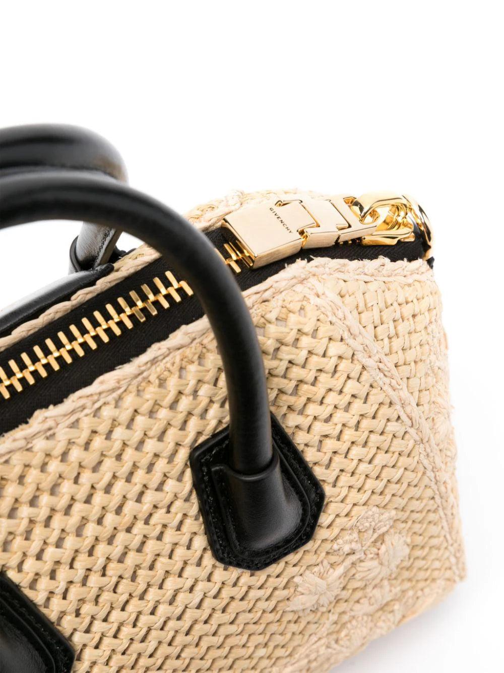 Givenchy Antigona Mini Raffia Bag